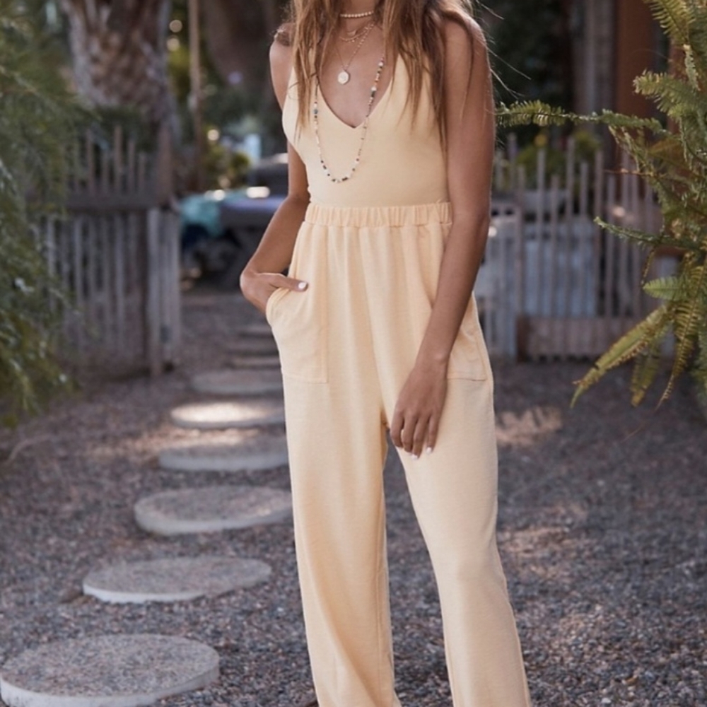 Free people Kyle one piece jumpsuit size M